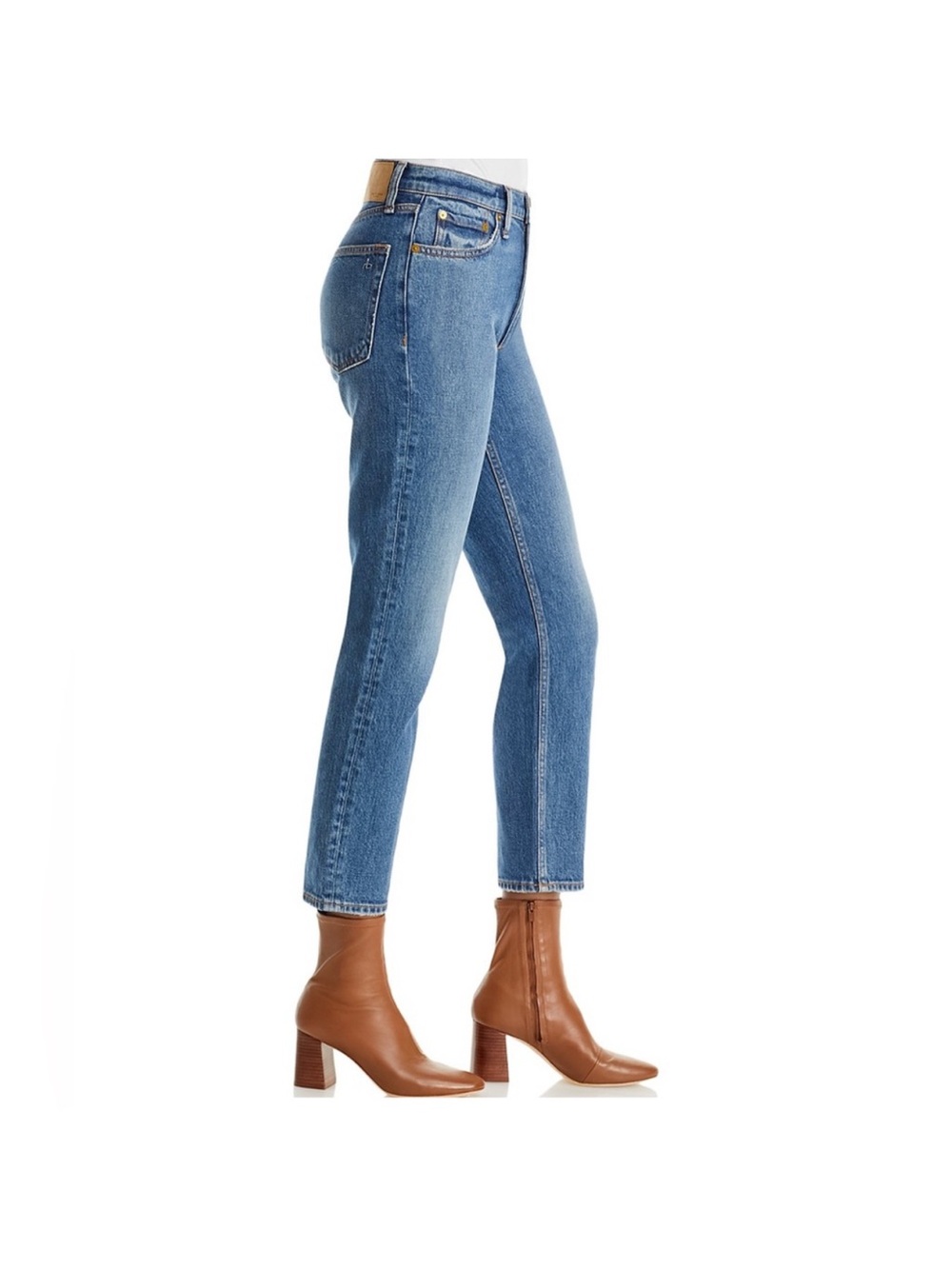 Rag & Bone Nina High Rise Ankle Cigarette Jean